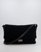 Chanel Flap Quilted Tweed Black Shoulder Bag