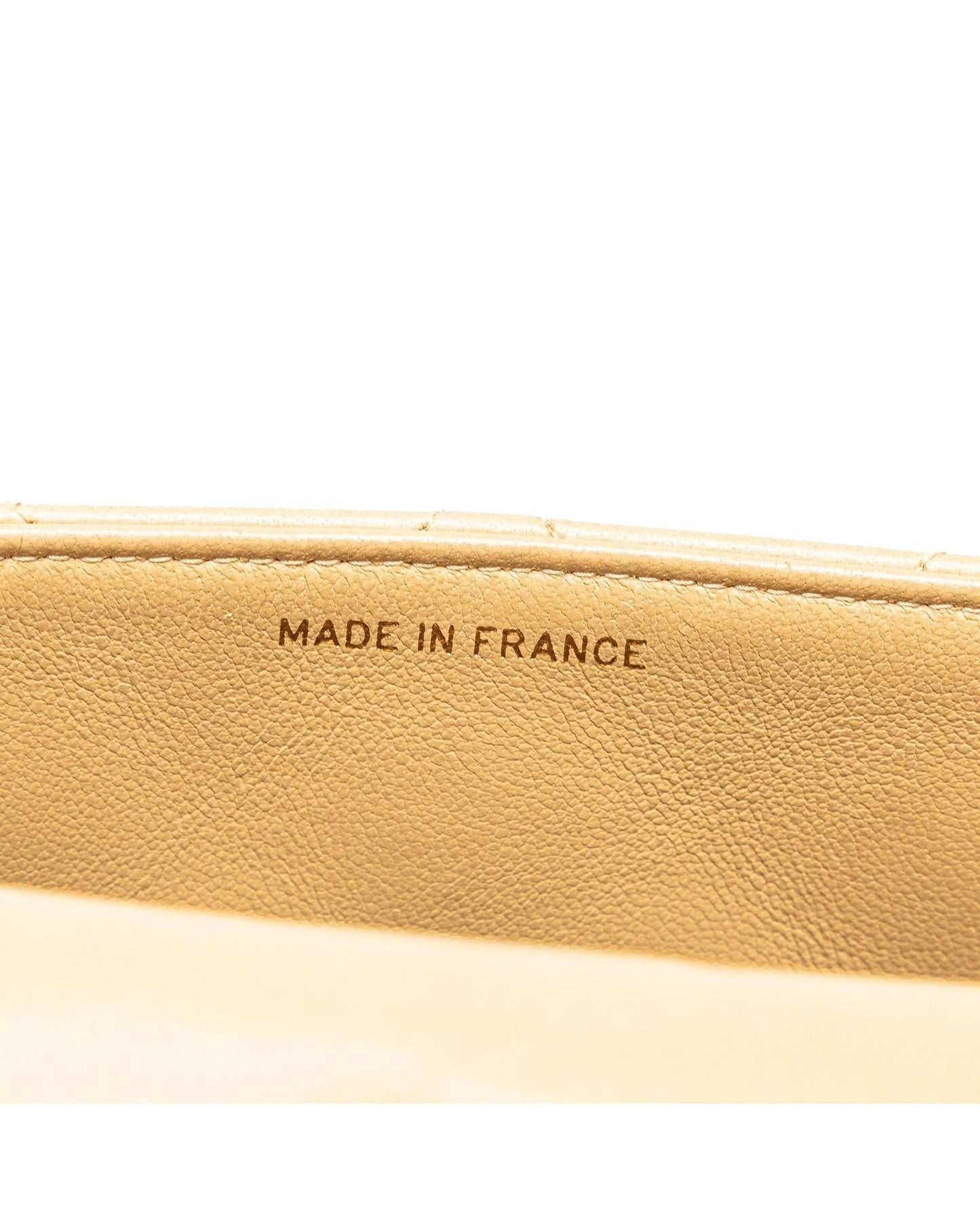 Quilted Lambskin Leather Chain Crossbody Bag with Twist Lock