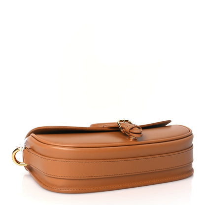 Christian Dior Box Calfskin East West Bobby Bag Amber