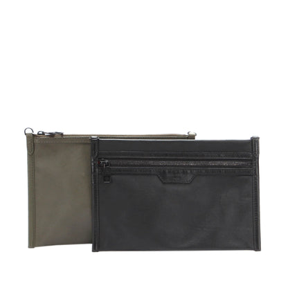 Black Louis Vuitton Monogram Shadow Double Flat Messenger