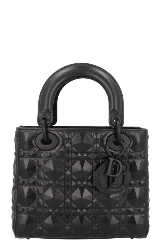 Christian Dior Small Lady Dior My Abcdior Bag Black