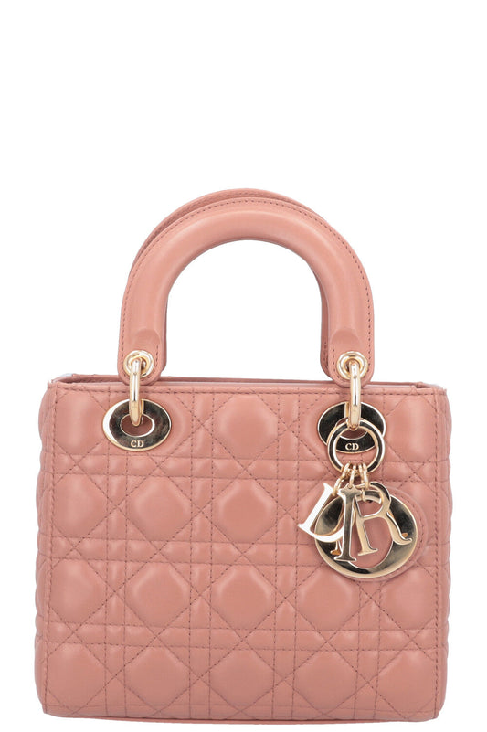Christian Dior Small Lady Dior My Abcdior Bag Rose