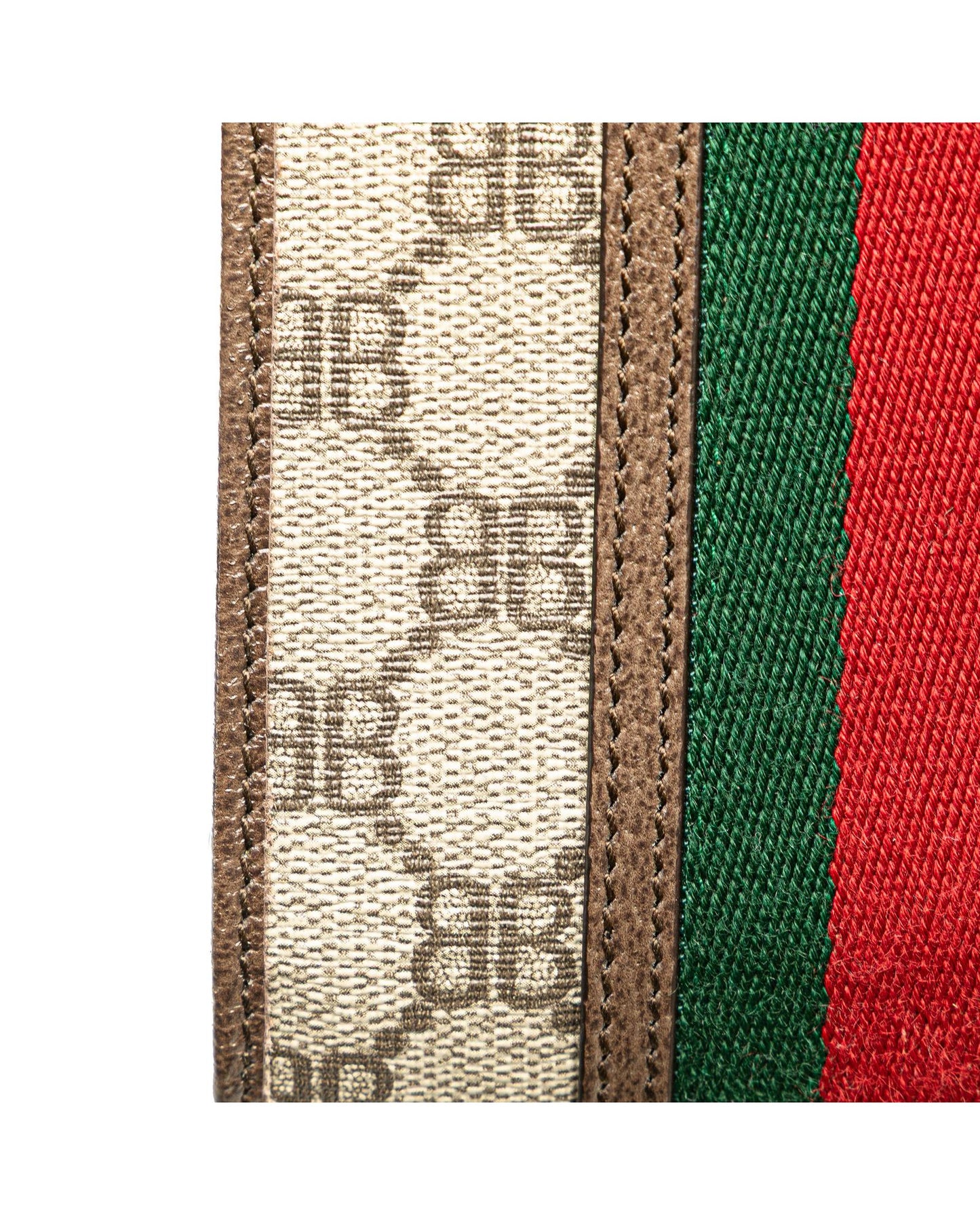 Crossbody Coated Canvas Phone Case with Leather Trim and Magnetic Closure