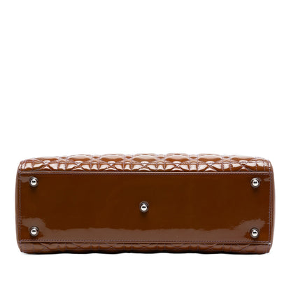 Dior Lady Dior Cannage Brown Handbag Cannage