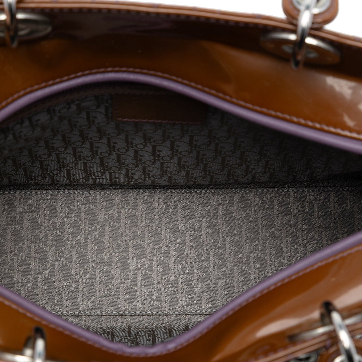 Dior Lady Dior Cannage Brown Handbag Cannage