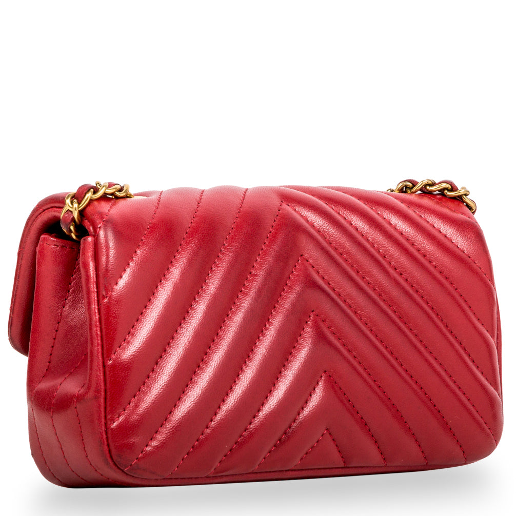 Chanel Classic Flap Lambskin Gold Shoulder Bag Style 7