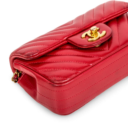 Chanel Classic Flap Lambskin Gold Shoulder Bag Style 7