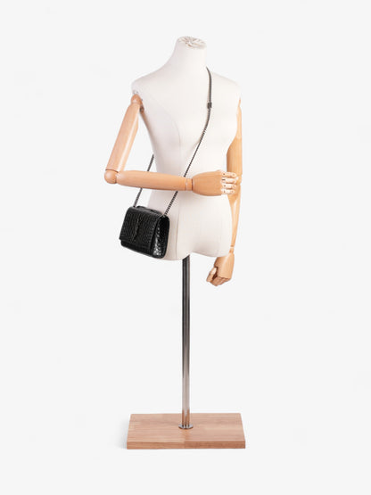 Saint Laurent Kate Black Calfskin Leather Small