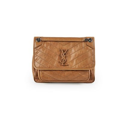 Saint Laurent Medium Niki Bag Brown