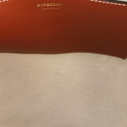 Burberry Crossbody Bag Green Canvas
