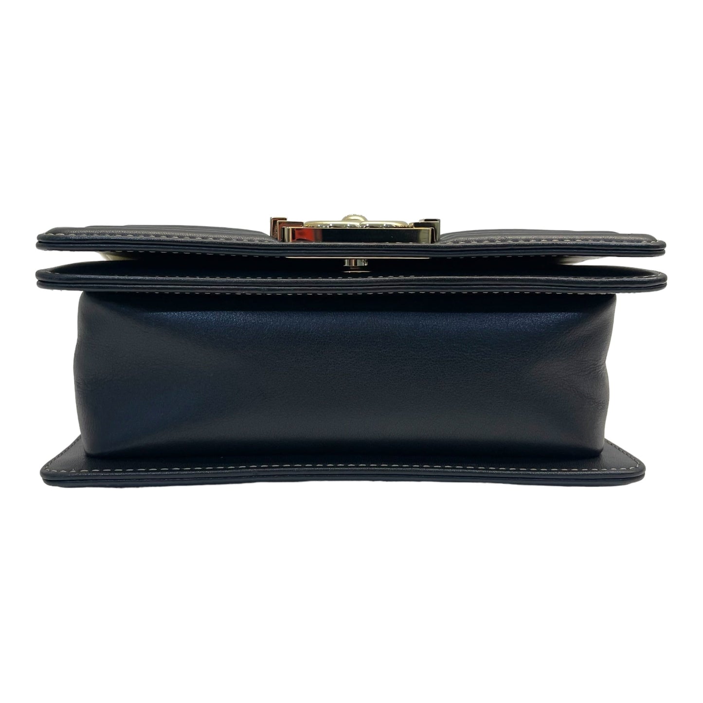 Chanel Boy Small Black Gold Handbag