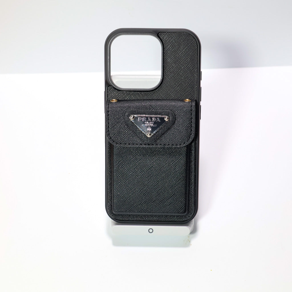 Prada Card Holder Phone Case for iphone 1216 pro Max Plus