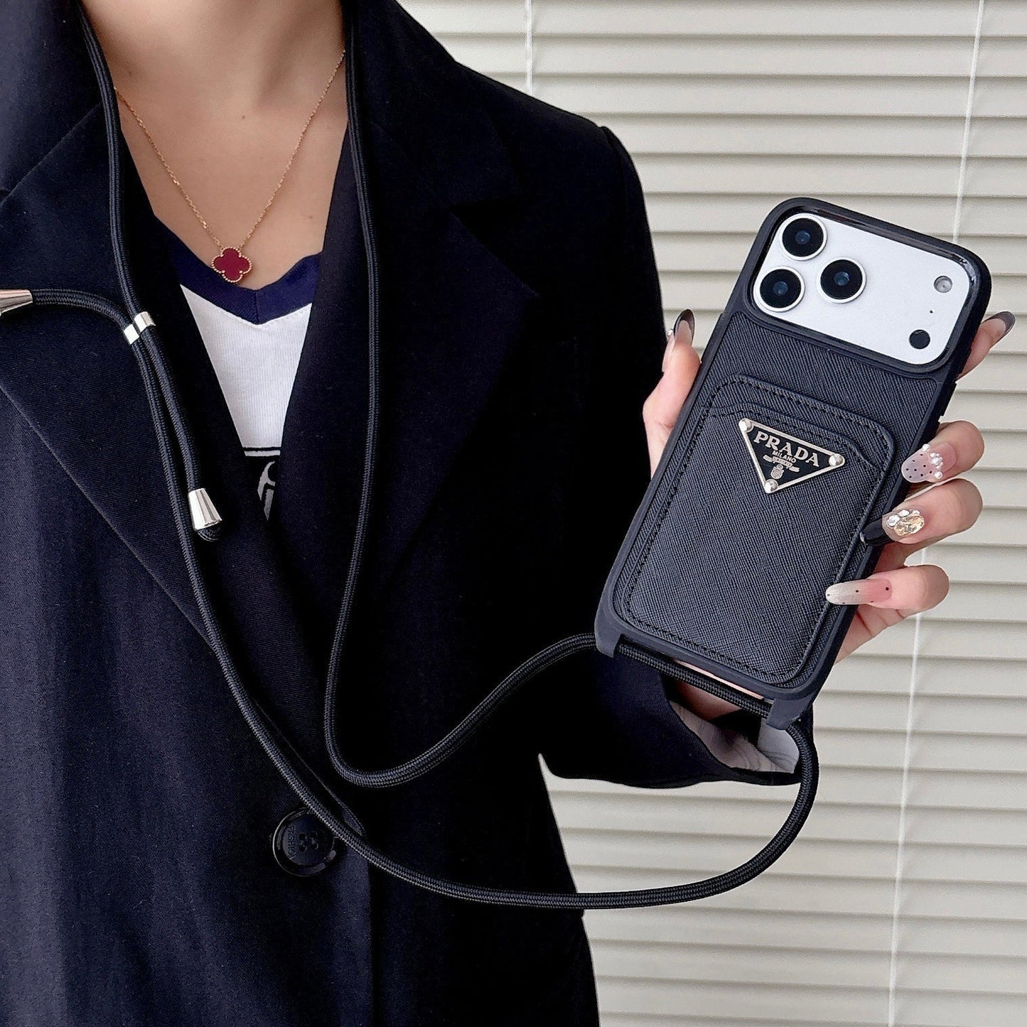 Prada Crossbody Phone Case iPhone