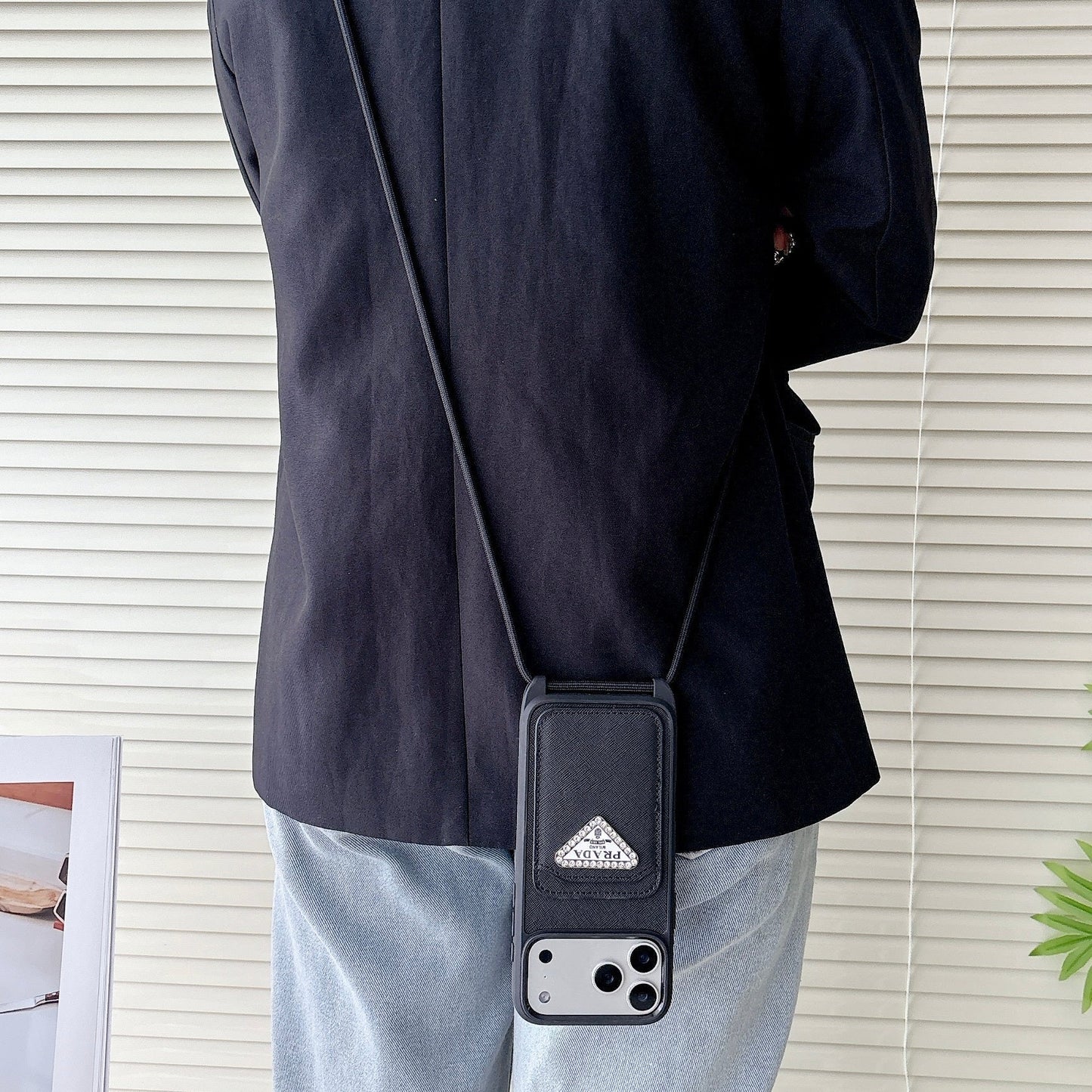 Prada Crossbody Phone Case iPhone