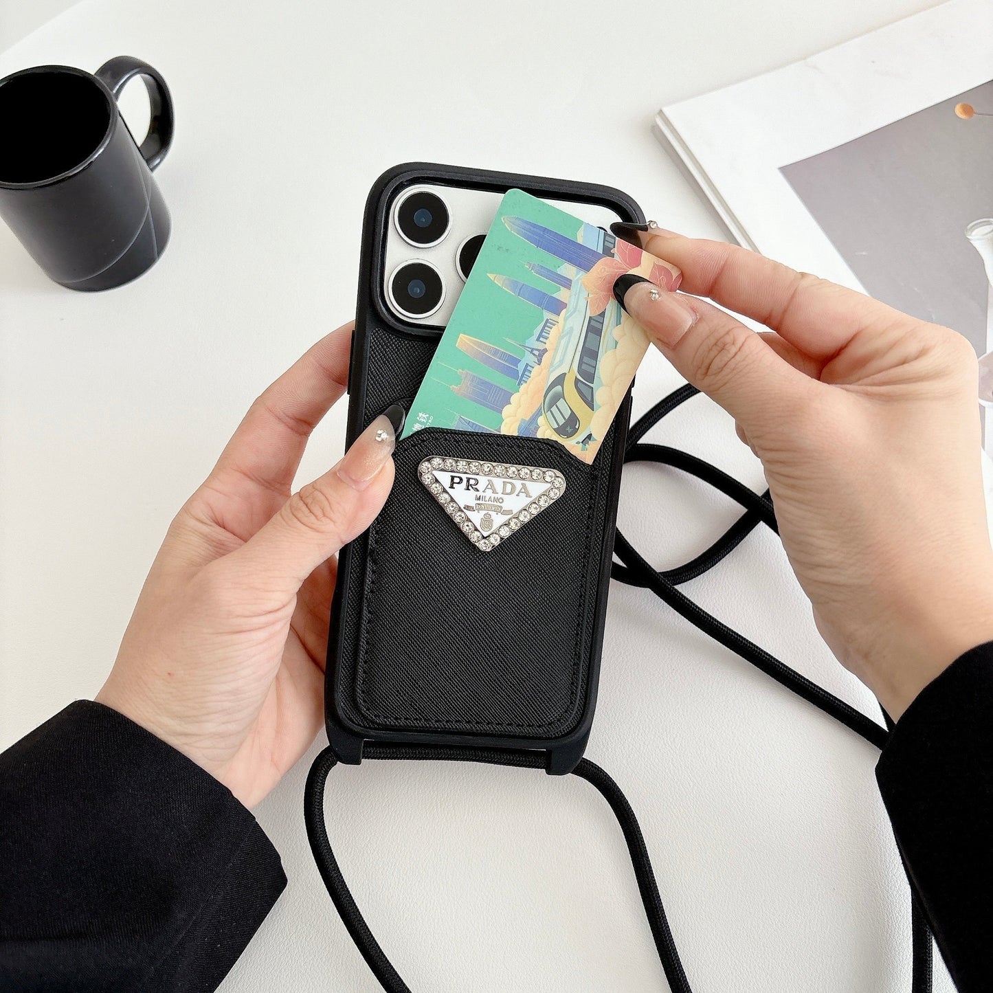 Prada Crossbody Phone Case iPhone