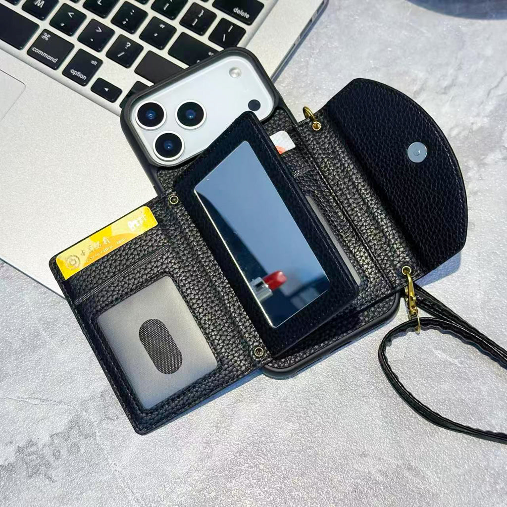 Pr Crossbody Wallet Phone Case Iphone 12-17/ Pro / Pro Max / Plus / Air / 18 Pro / 18 Pro Max