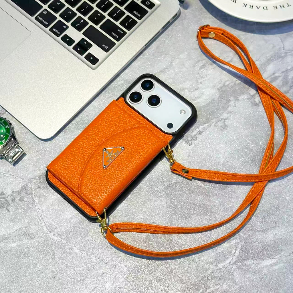 Pr Crossbody Wallet Phone Case Iphone 12-17/ Pro / Pro Max / Plus / Air / 18 Pro / 18 Pro Max