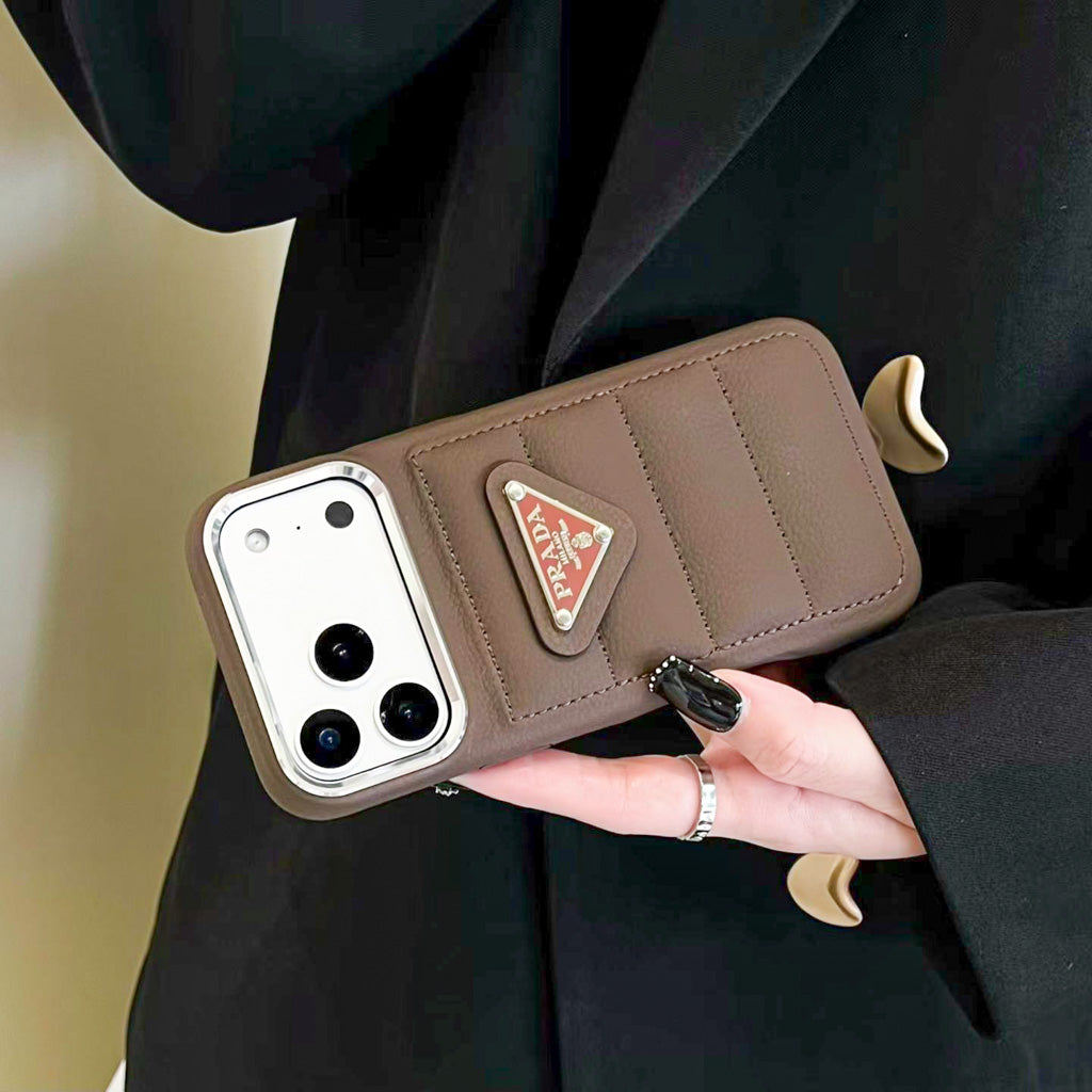Puffer Case iPhone Prada for 1217 Pro / Pro Max/ Air
