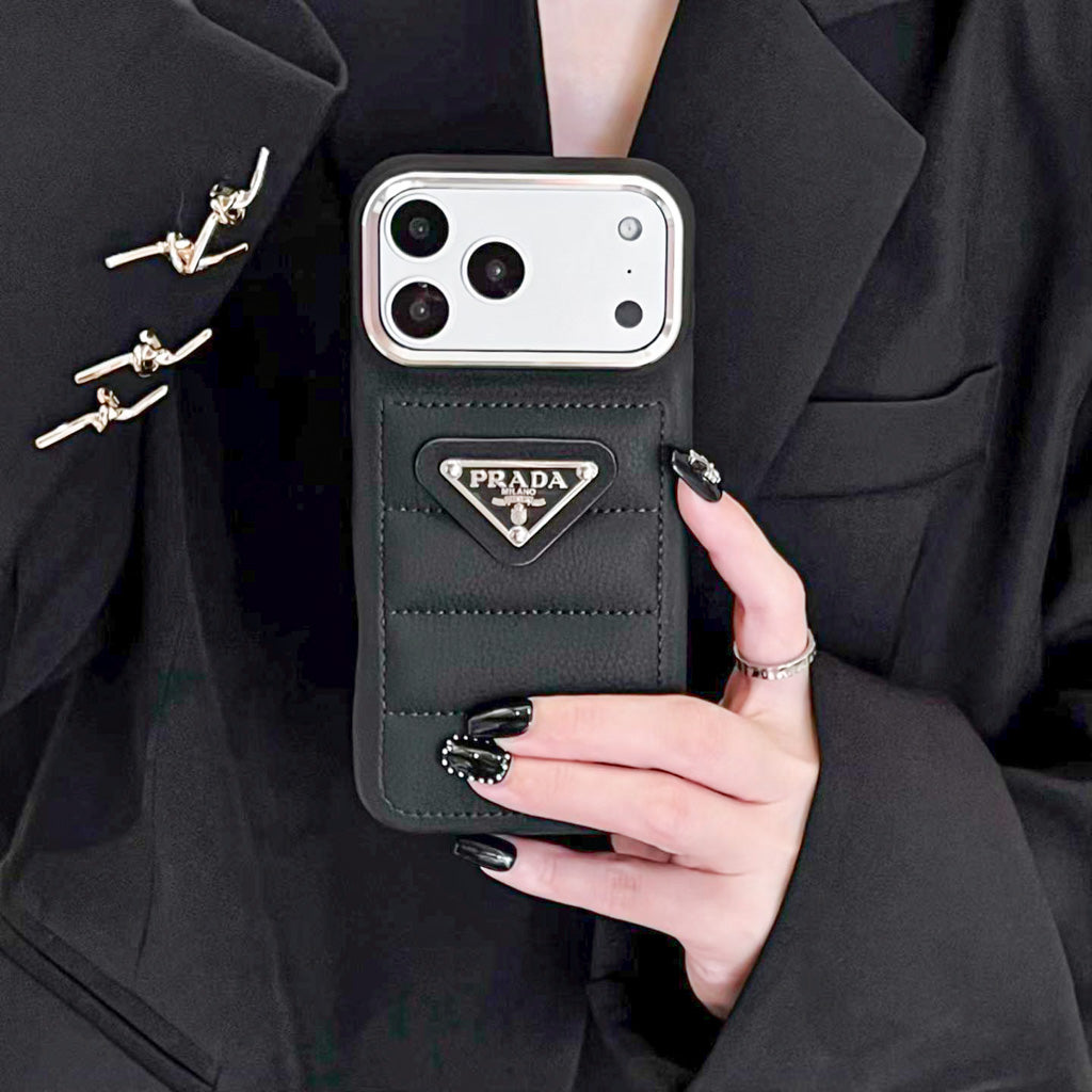 Puffer Case iPhone Prada for 1217 Pro / Pro Max/ Air
