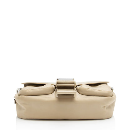 Prada Re-Nylon Patent Leather Double Pocket Crossbody (SHF-Na1ANI)