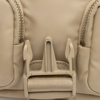 Prada Re-Nylon Patent Leather Double Pocket Crossbody (SHF-Na1ANI)