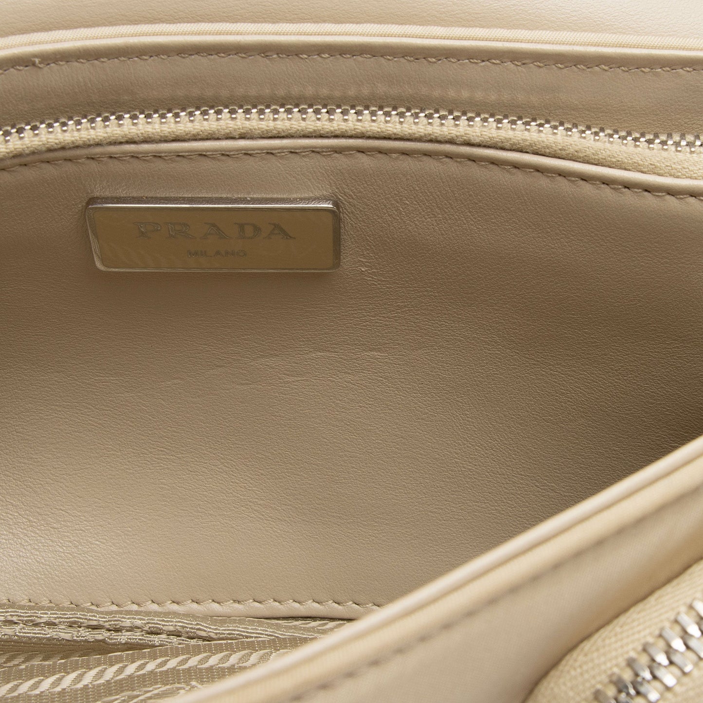 Prada Re-Nylon Patent Leather Double Pocket Crossbody (SHF-Na1ANI)