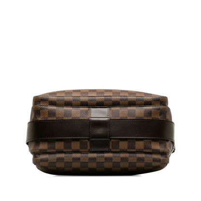 Brown Louis Vuitton Damier Ebene Naviglio Crossbody Bag