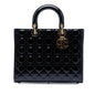 Dior Lady Dior Cannage Black Handbag Style 6