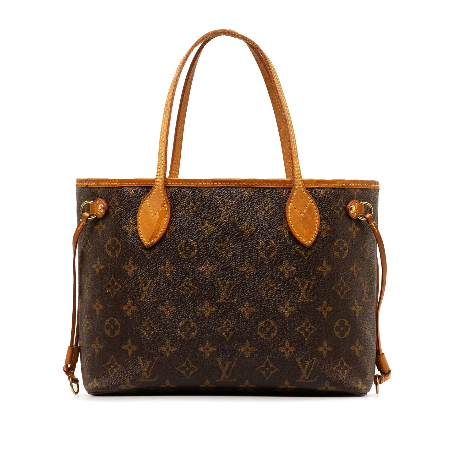 Brown Louis Vuitton Monogram Neverfull PM Tote Bag