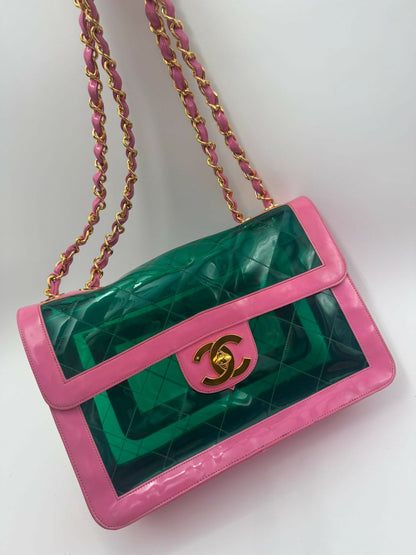 Chanel 2018 Coco Splash Pvc Flap