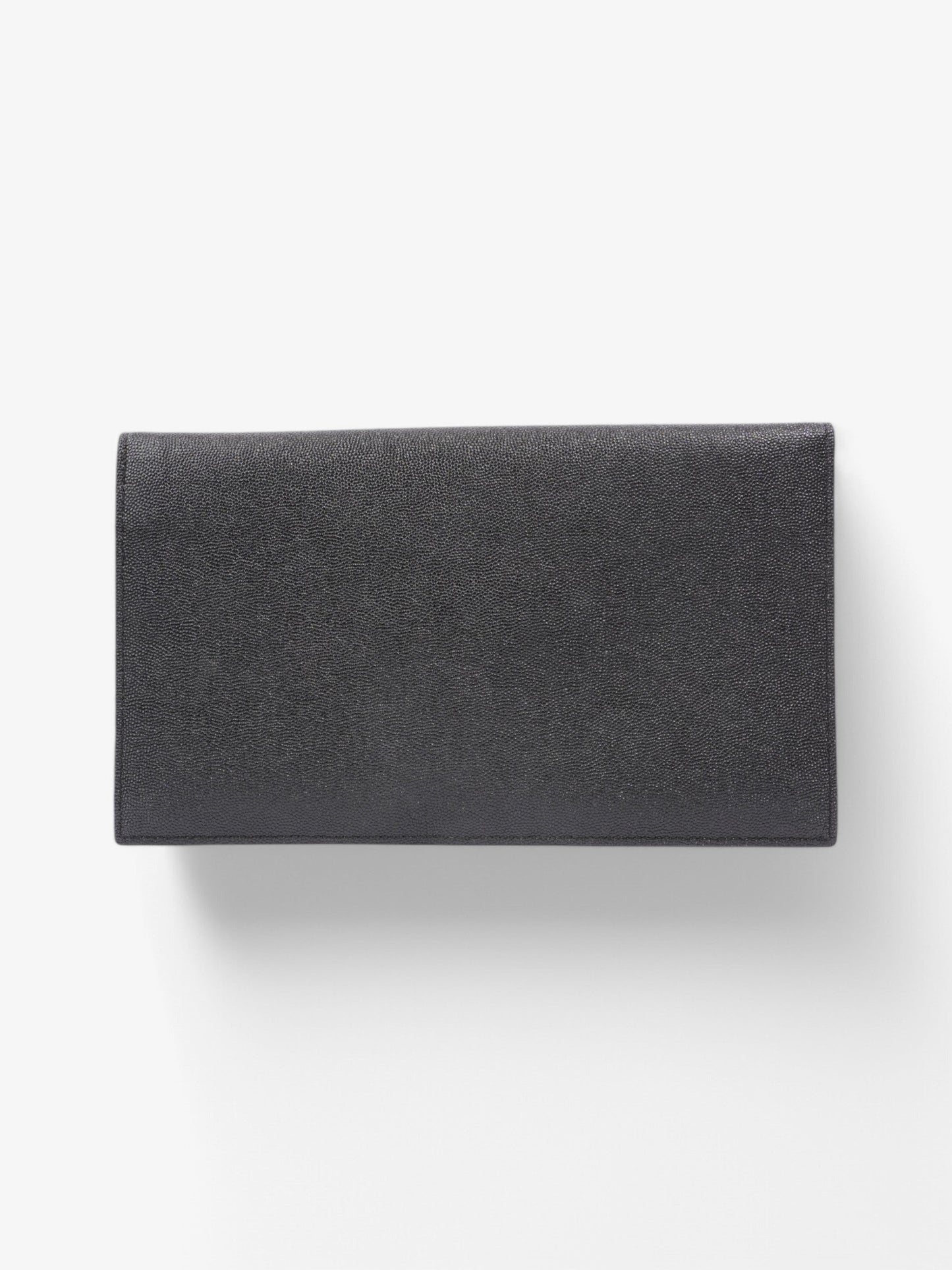 Saint Laurent Uptown Leather Black Clutch Style 4