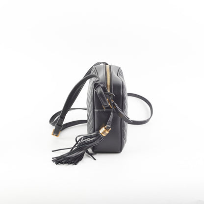 Saint Laurent Lou Black Crossbody Style 5