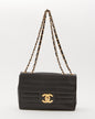 Chanel Black Caviar Vertical XL Jumbo Flap Bag