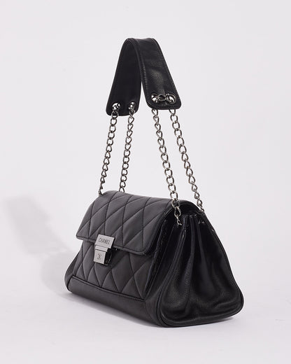 Chanel Small Caviar Leather Black Shoulder Bag