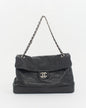 Chanel Black Lambskin Ultimate Stitch Structured Shoulder Bag