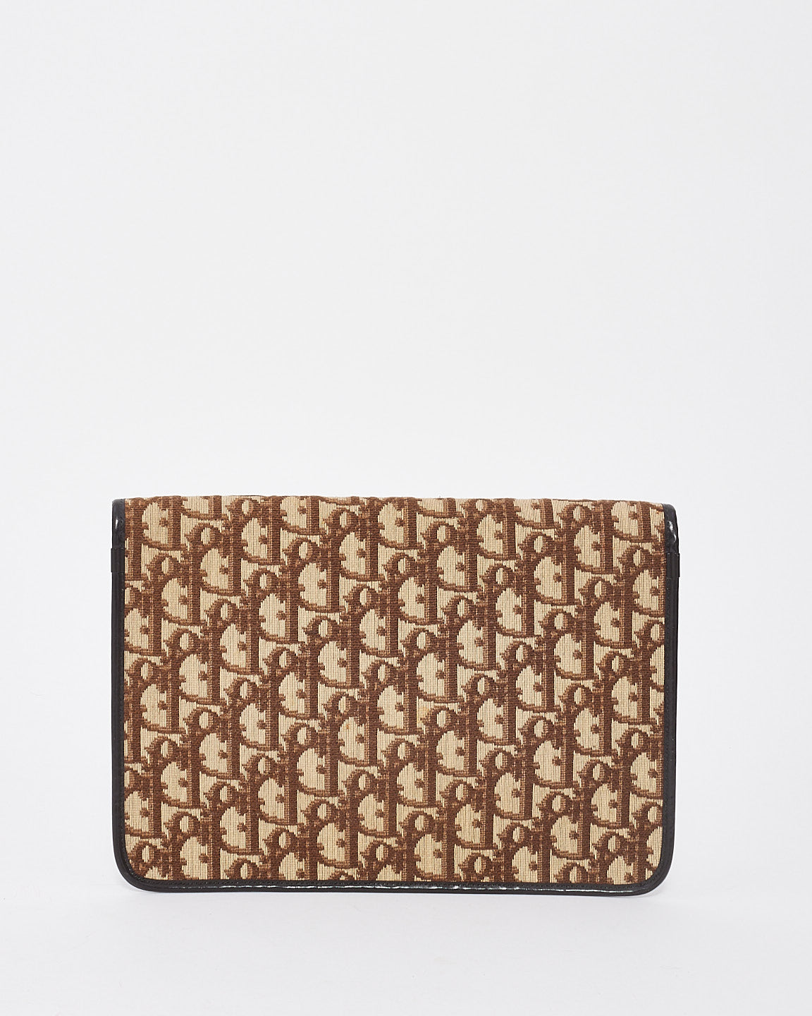 Dior Envelope Monogram Canvas Clutch Bag