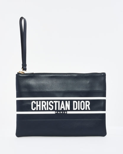 Dior Leather Clutch Bag