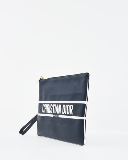 Dior Leather Clutch Bag