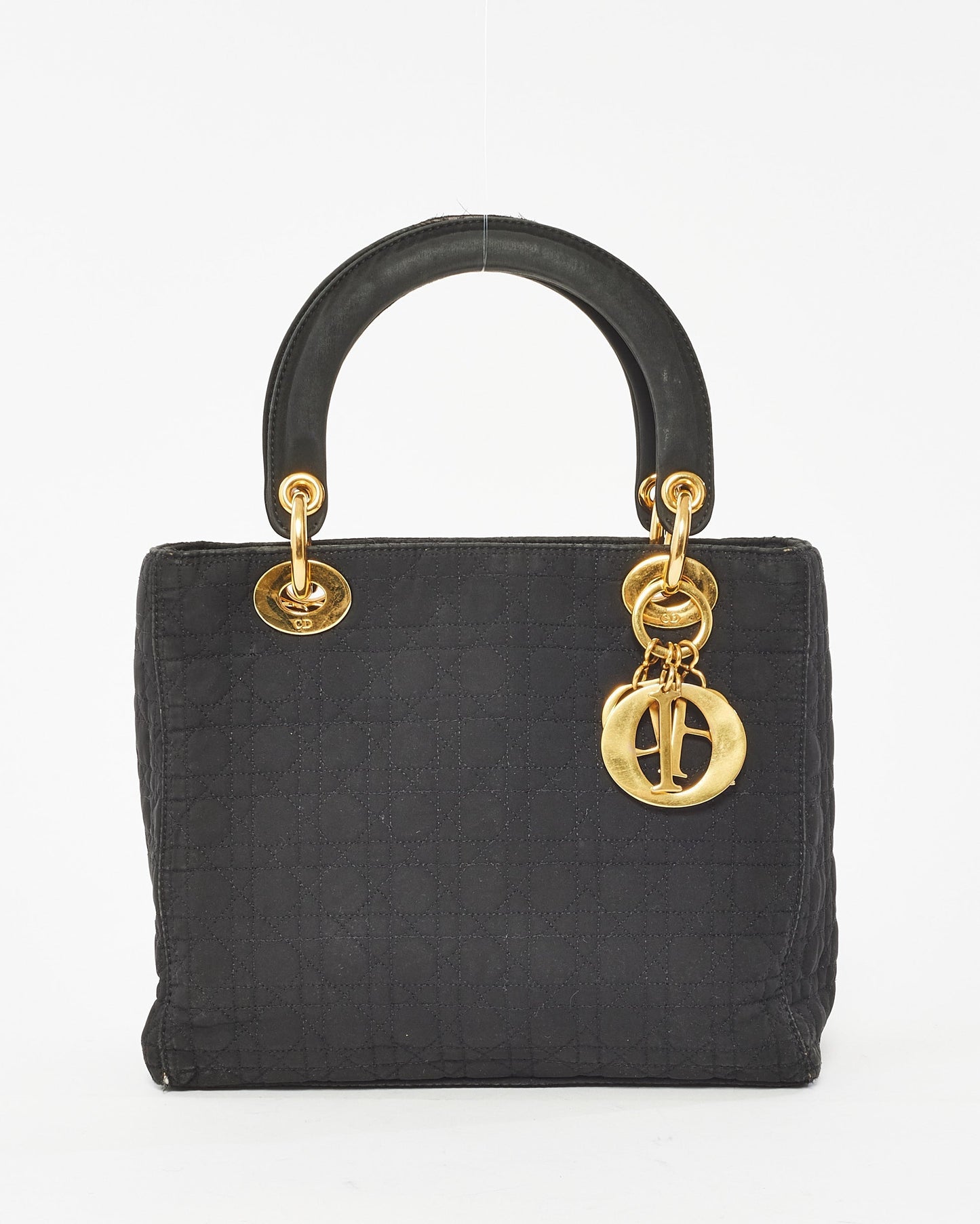 Dior Lady Dior Canvas Tote Bag