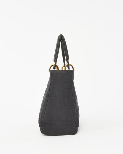 Dior Lady Dior Canvas Tote Bag
