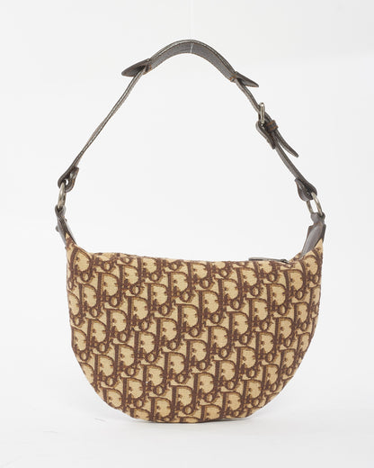 Dior Monogram Canvas Shoulder Bag