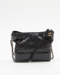 Chanel Black Aged Calfskin Large Hobo Gabrielle Bag