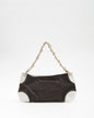 Chanel Black CC Stitch Shoulder Bag