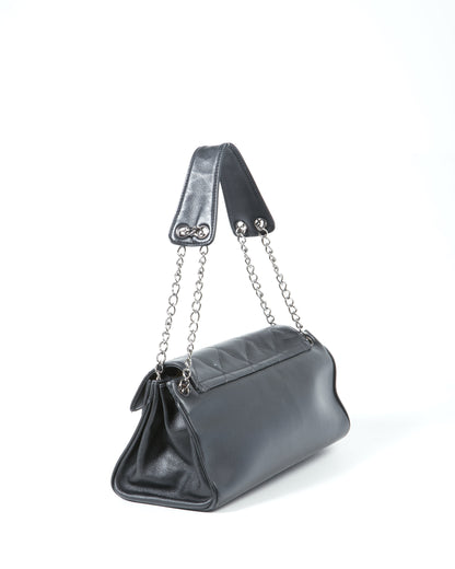 Chanel Small Caviar Leather Black Shoulder Bag Style