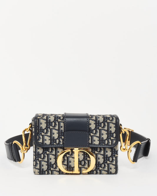 Dior Leather Canvas Crossbody Bag