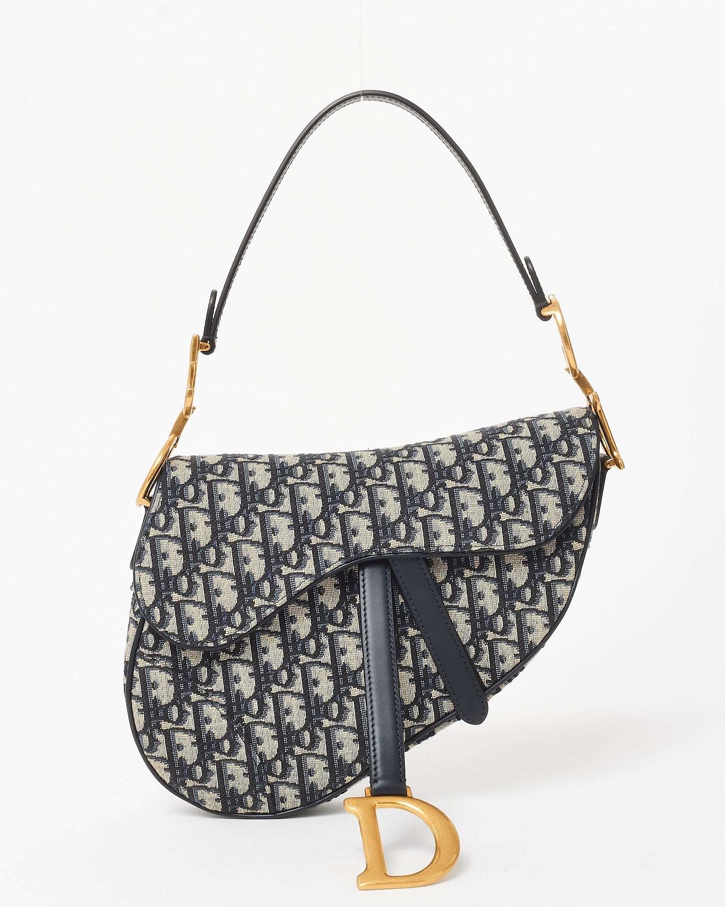 Dior Monogram Leather Canvas Crossbody Bag
