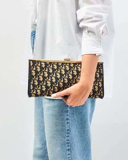 Dior Canvas Clutch Bag