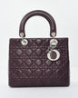 Dior Lady Dior Leather Handbag