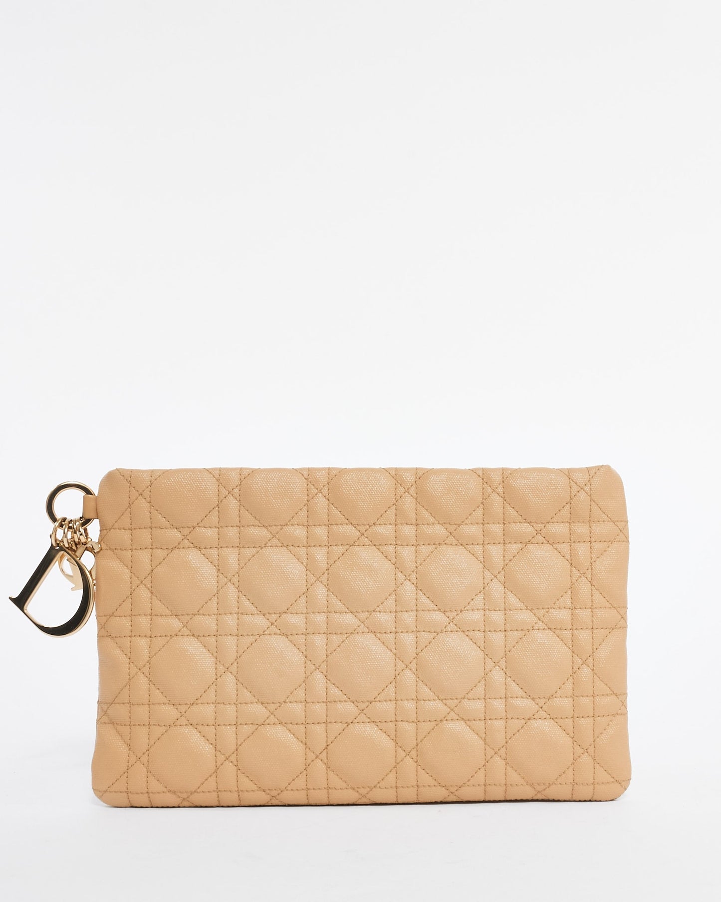 Dior Quilted Canvas Clutch Bag