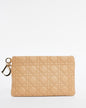 Dior Quilted Canvas Clutch Bag